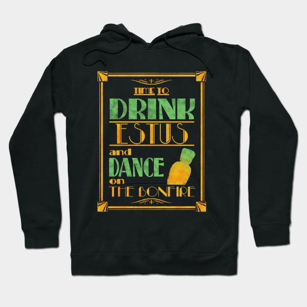 Time to drink Estus Hoodie by Manoss